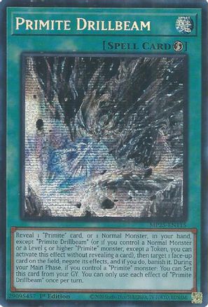 Primite Drillbeam [MP25-EN115] - 2025 Mega-Pack 1st Edition - Prismatic Secret Rare - Trinity Hobby