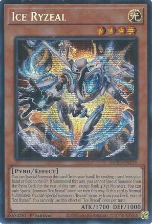 Ice Ryzeal [MP25-EN119] - 2025 Mega-Pack 1st Edition - Prismatic Secret Rare - Trinity Hobby