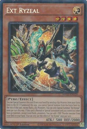 Ext Ryzeal [MP25-EN120] - 2025 Mega-Pack 1st Edition - Prismatic Secret Rare - Trinity Hobby