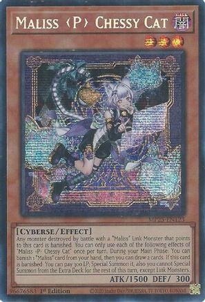 Maliss P Chessy Cat [MP25-EN123] - 2025 Mega-Pack 1st Edition - Prismatic Secret Rare - Trinity Hobby