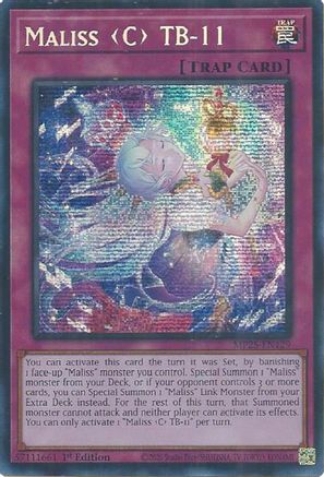 Maliss C TB-11 [MP25-EN129] - 2025 Mega-Pack 1st Edition - Prismatic Secret Rare - Trinity Hobby