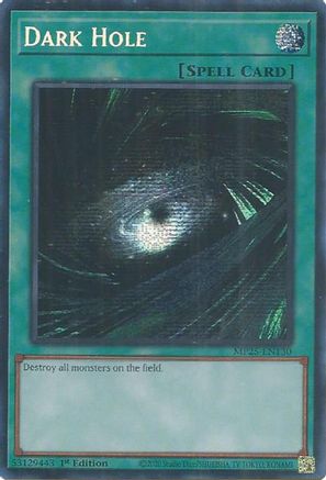 Dark Hole [MP25-EN130] - 2025 Mega-Pack 1st Edition - Prismatic Secret Rare - Trinity Hobby