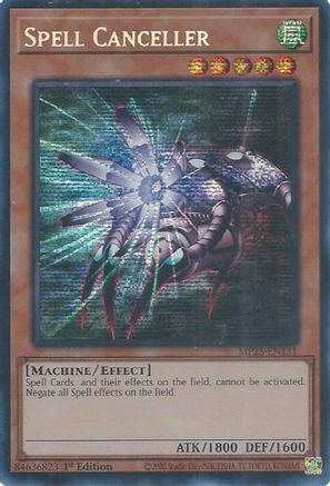 Spell Canceller [MP25-EN131] - 2025 Mega-Pack 1st Edition - Prismatic Secret Rare - Trinity Hobby