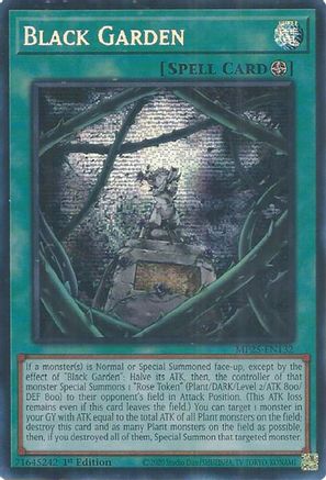 Black Garden [MP25-EN132] - 2025 Mega-Pack 1st Edition - Prismatic Secret Rare - Trinity Hobby