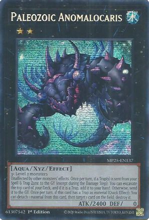 Paleozoic Anomalocaris [MP25-EN137] - 2025 Mega-Pack 1st Edition - Prismatic Secret Rare - Trinity Hobby