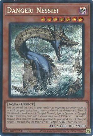 Danger! Nessie! [MP25-EN141] - 2025 Mega-Pack 1st Edition - Prismatic Secret Rare - Trinity Hobby