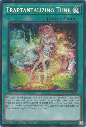 Traptantalizing Tune [MP25-EN143] - 2025 Mega-Pack 1st Edition - Prismatic Secret Rare - Trinity Hobby