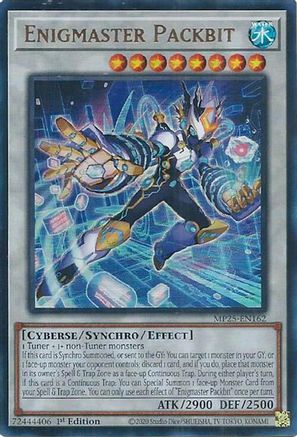 Enigmaster Packbit [MP25-EN162] - 2025 Mega-Pack 1st Edition - Ultra Rare - Trinity Hobby