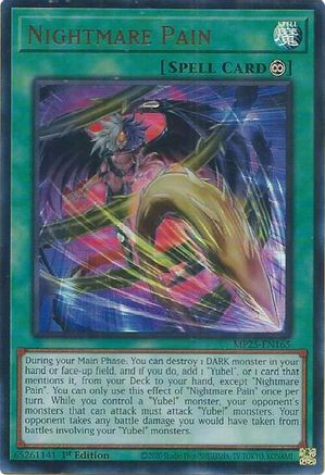 Nightmare Pain [MP25-EN165] - 2025 Mega-Pack 1st Edition - Ultra Rare - Trinity Hobby