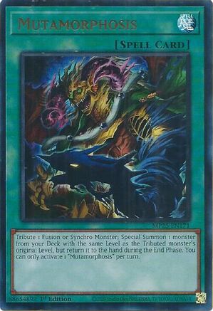 Mutamorphosis [MP25-EN171] - 2025 Mega-Pack 1st Edition - Ultra Rare - Trinity Hobby