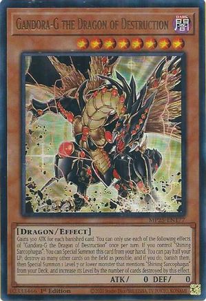 Gandora-G the Dragon of Destruction [MP25-EN177] - 2025 Mega-Pack 1st Edition - Ultra Rare - Trinity Hobby