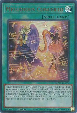 Melodious Concerto [MP25-EN195] - 2025 Mega-Pack 1st Edition - Ultra Rare - Trinity Hobby