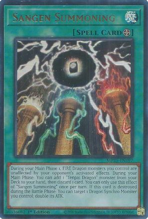Sangen Summoning [MP25-EN197] - 2025 Mega-Pack 1st Edition - Ultra Rare - Trinity Hobby