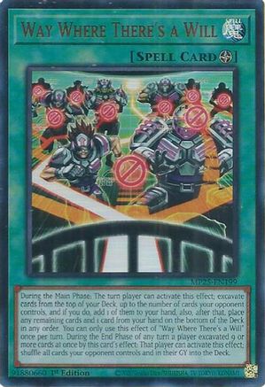 Way Where There's a Will [MP25-EN199] - 2025 Mega-Pack 1st Edition - Ultra Rare - Trinity Hobby