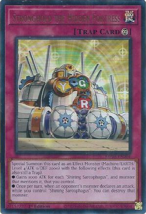 Stronghold the Hidden Fortress [MP25-EN201] - 2025 Mega-Pack 1st Edition - Ultra Rare - Trinity Hobby
