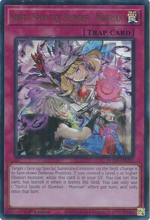 Sinful Spoils of Slumber - Morrian [MP25-EN202] - 2025 Mega-Pack 1st Edition - Ultra Rare - Trinity Hobby