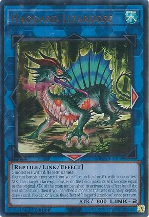 Haggard Lizardose [MP25-EN204] - 2025 Mega-Pack 1st Edition - Ultra Rare - Trinity Hobby