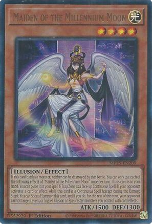 Maiden of the Millennium Moon [MP25-EN209] - 2025 Mega-Pack 1st Edition - Ultra Rare - Trinity Hobby