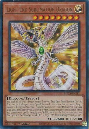 Light End Sublimation Dragon [MP25-EN211] - 2025 Mega-Pack 1st Edition - Ultra Rare - Trinity Hobby