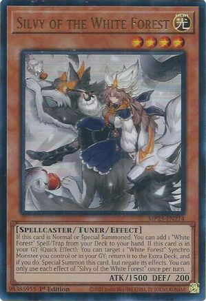 Silvy of the White Forest [MP25-EN214] - 2025 Mega-Pack 1st Edition - Ultra Rare - Trinity Hobby