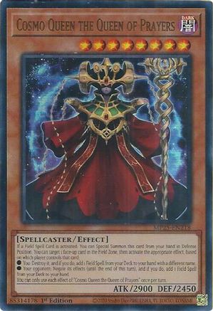 Cosmo Queen the Queen of Prayers [MP25-EN218] - 2025 Mega-Pack 1st Edition - Ultra Rare - Trinity Hobby
