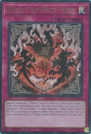 Woes of the White Forest [MP25-EN231] - 2025 Mega-Pack 1st Edition - Ultra Rare - Trinity Hobby