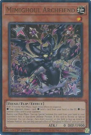 Mimighoul Archfiend [MP25-EN237] - 2025 Mega-Pack 1st Edition - Ultra Rare - Trinity Hobby