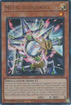 Metal Illusionist [MP25-EN241] - 2025 Mega-Pack 1st Edition - Ultra Rare - Trinity Hobby