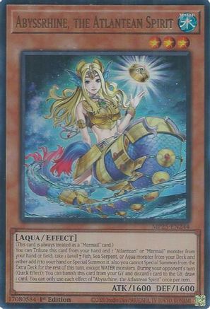 Abyssrhine, the Atlantean Spirit [MP25-EN244] - 2025 Mega-Pack 1st Edition - Ultra Rare - Trinity Hobby