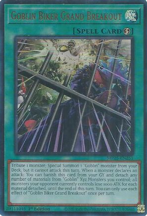 Goblin Biker Grand Breakout [MP25-EN251] - 2025 Mega-Pack 1st Edition - Ultra Rare - Trinity Hobby
