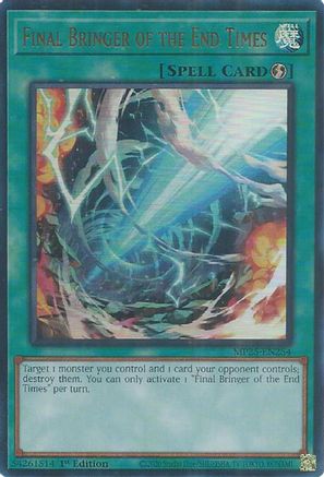 Final Bringer of the End Times [MP25-EN254] - 2025 Mega-Pack 1st Edition - Ultra Rare - Trinity Hobby