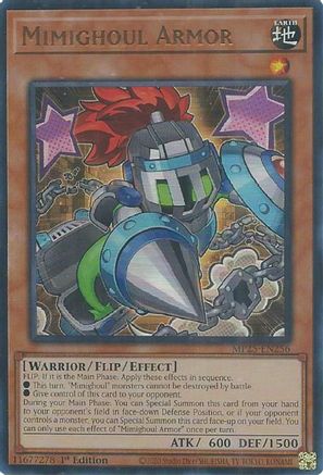 Mimighoul Armor [MP25-EN256] - 2025 Mega-Pack 1st Edition - Ultra Rare - Trinity Hobby