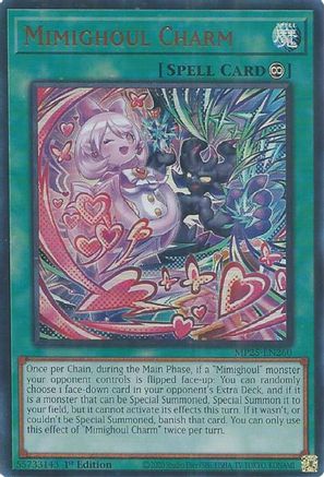 Mimighoul Charm [MP25-EN260] - 2025 Mega-Pack 1st Edition - Ultra Rare - Trinity Hobby