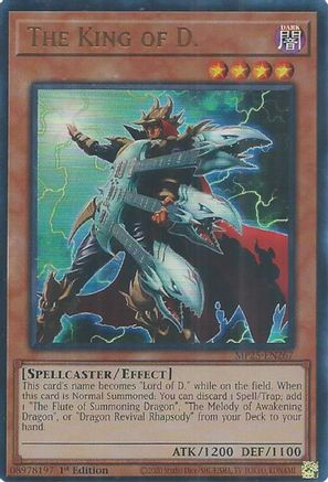 The King of D. [MP25-EN267] - 2025 Mega-Pack 1st Edition - Ultra Rare - Trinity Hobby