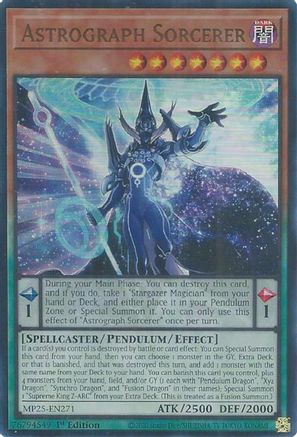 Astrograph Sorcerer [MP25-EN271] - 2025 Mega-Pack 1st Edition - Ultra Rare - Trinity Hobby
