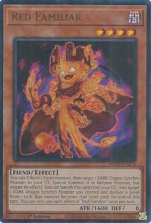 Red Familiar [MP25-EN274] - 2025 Mega-Pack 1st Edition - Ultra Rare - Trinity Hobby