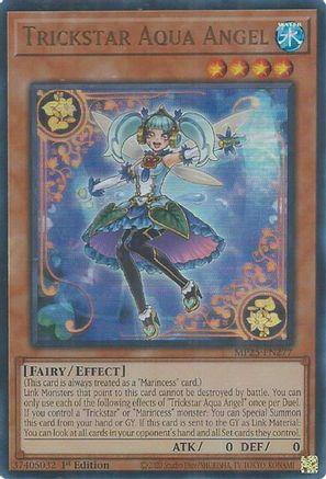 Trickstar Aqua Angel [MP25-EN277] - 2025 Mega-Pack 1st Edition - Ultra Rare - Trinity Hobby