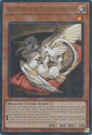 Buster Whelp of the Destruction Swordsman [MP25-EN280] - 2025 Mega-Pack 1st Edition - Ultra Rare - Trinity Hobby