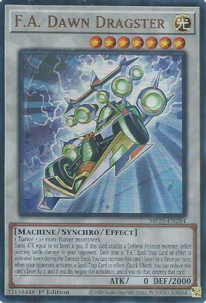 F.A. Dawn Dragster [MP25-EN284] - 2025 Mega-Pack 1st Edition - Ultra Rare - Trinity Hobby