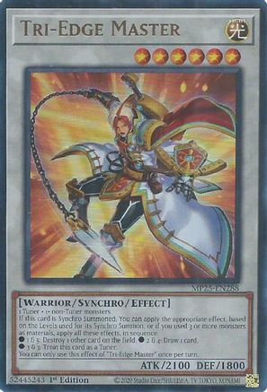 Tri-Edge Master [MP25-EN288] - 2025 Mega-Pack 1st Edition - Ultra Rare - Trinity Hobby