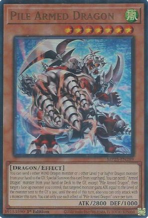 Pile Armed Dragon [MP25-EN289] - 2025 Mega-Pack 1st Edition - Ultra Rare - Trinity Hobby