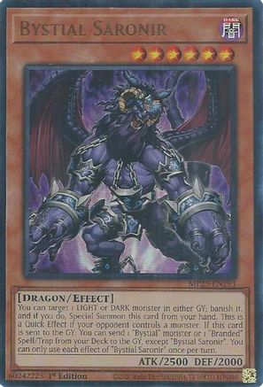 Bystial Saronir [MP25-EN293] - 2025 Mega-Pack 1st Edition - Ultra Rare