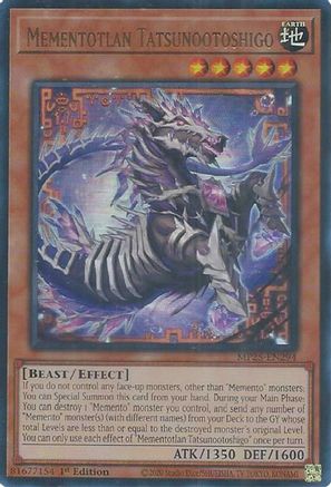 Mementotlan Tatsunootoshigo [MP25-EN294] - 2025 Mega-Pack 1st Edition - Ultra Rare - Trinity Hobby
