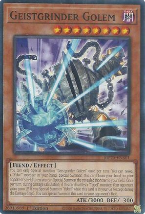 Geistgrinder Golem [MP25-EN301] - 2025 Mega-Pack 1st Edition - Ultra Rare - Trinity Hobby