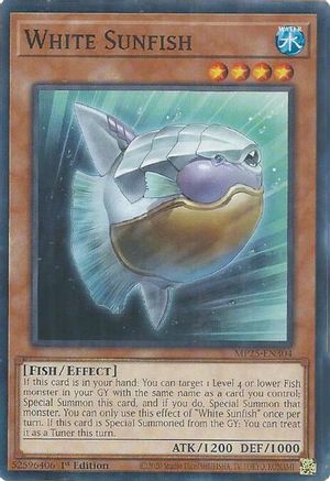 White Sunfish [MP25-EN304] - 2025 Mega-Pack 1st Edition - Common / Short Print - Trinity Hobby