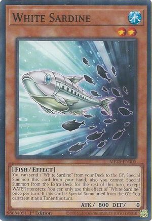 White Sardine [MP25-EN305] - 2025 Mega-Pack 1st Edition - Common / Short Print - Trinity Hobby