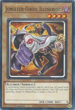 Jongleur-Ghoul Illusionist [MP25-EN311] - 2025 Mega-Pack 1st Edition - Common / Short Print - Trinity Hobby