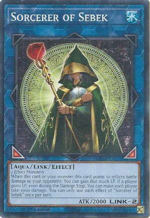 Sorcerer of Sebek [MP25-EN315] - 2025 Mega-Pack 1st Edition - Common / Short Print - Trinity Hobby