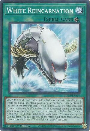 White Reincarnation [MP25-EN317] - 2025 Mega-Pack 1st Edition - Common / Short Print - Trinity Hobby
