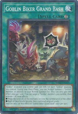 Goblin Biker Grand Bash [MP25-EN319] - 2025 Mega-Pack 1st Edition - Common / Short Print - Trinity Hobby